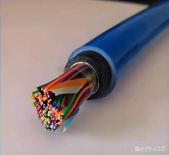 电缆图片护套电缆煤矿巷道通讯电缆吊挂高清电缆图片通信电缆信号电缆